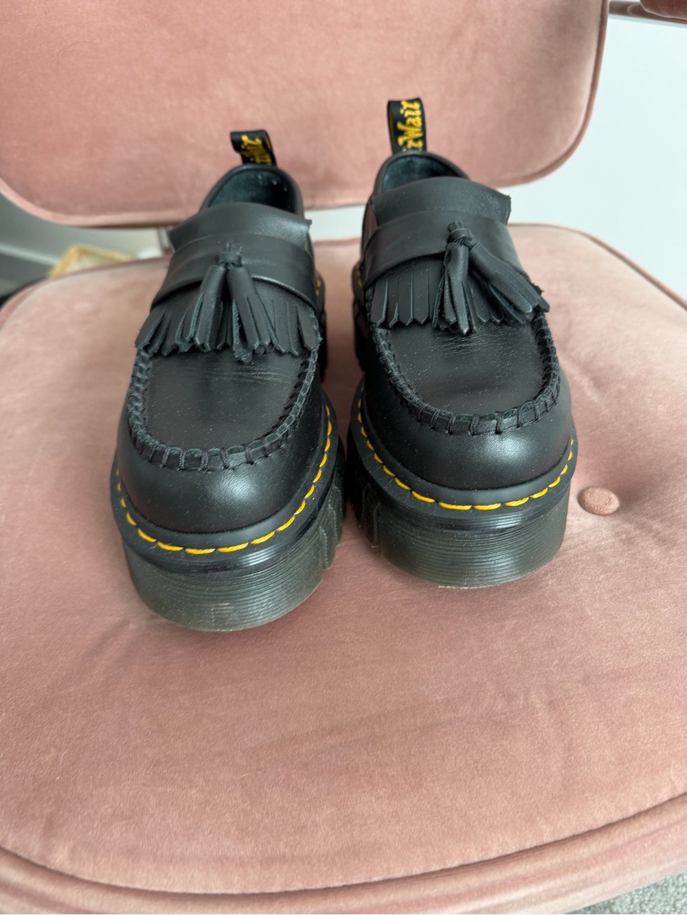 Dr Martens Adrian quad tassel loafers size 6